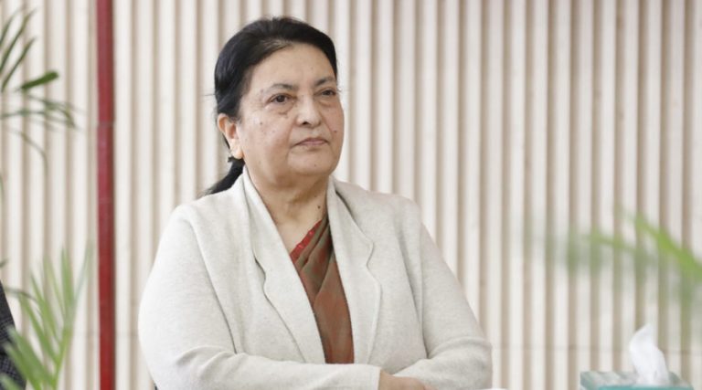 लोकतान्त्रिक गणतन्त्रको रक्षार्थ आफू पुन: राजनीतिमा आएँ : विद्या भण्डारी