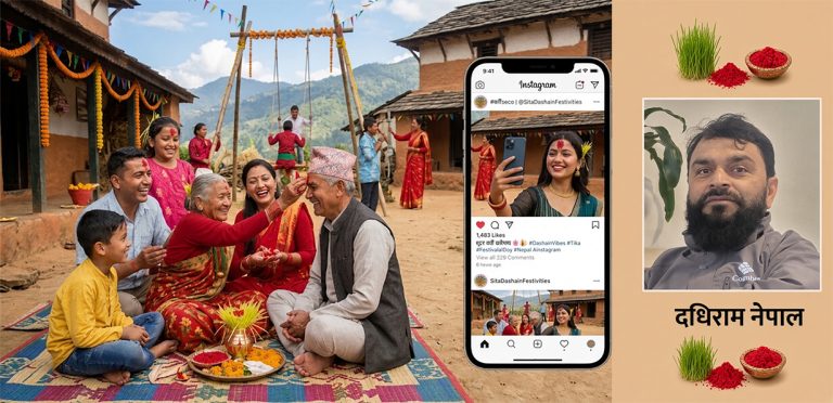 दसैं सामाजिक सञ्जाल : खुसी बाँड्ने कि प्रतिष्ठाको प्रतिस्पर्धा गर्ने ?