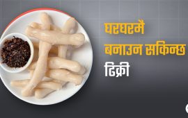 थारु समुदायको विशेष परिकार ढिक्रीको व्यावसायीकरण