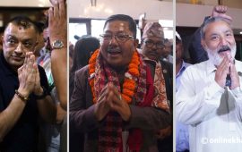 कांग्रेस सभापतिमा तीन जनाको उम्मेदवारी