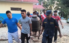 बाढीबाट विस्थापित बस्ती ‘विषाक्त मदिरा’को जोखिममा