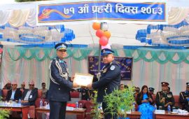 कार्यसम्पादन मूल्याङ्कनमा जाजरकोट प्रहरी कार्यालय कर्णालीकै उत्कृष्ट