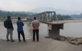 कालीगण्डकी पुलको तनहुँतर्फको पहुँँच सडक पुनर्निर्माण हुँदै