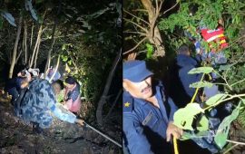 काभ्रेको सेल्फीडाँडामा माइक्रोबस दुर्घटना, चालकसहित ३ जनाको उद्धार