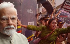 ककरोच प्रदर्शनप्रति मोदी सरकार कठोर, बल प्रयोगले सम्हालिएला स्थिति ?