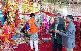 बंगलादेशका राजदूत दूर्गापूजामा सहभागी, दिए धार्मिक सद्‍भावको सन्देश