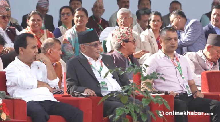 कांग्रेस महाधिवेशन : उद्घाटन सत्रमा को–को पुगे अन्य दलका नेता ?