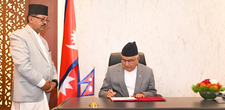 राष्ट्रपतिले जारी गरे विपद्सम्बन्धी अध्यादेश