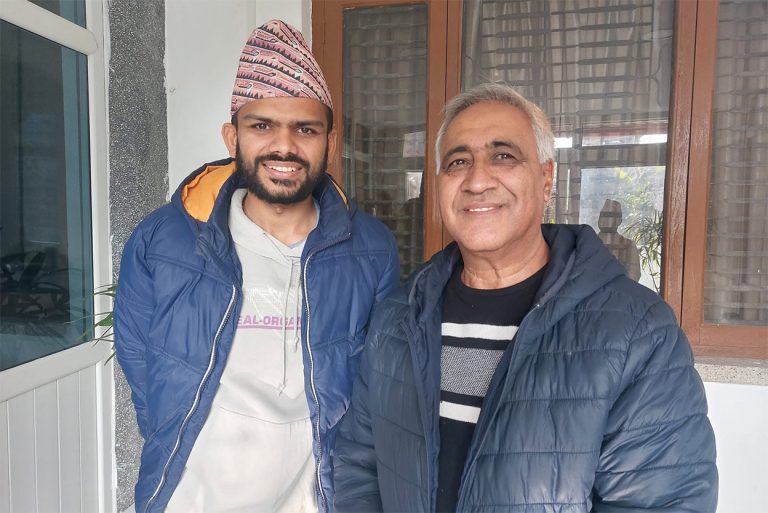चन्द्र भण्डारीलाई बधाई दिँदै सागर ढकालले भने– ‘मिलेर देश बनाउनुपर्छ’