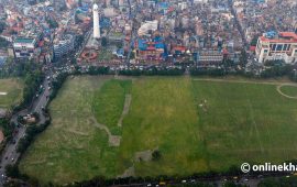शहरको बीचमा टुँडिखेलको हरियाली (तस्वीरहरू)
