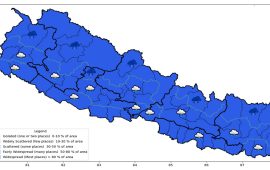 कोशी र बागमतीमा भारी वर्षाको सम्भावना, उच्च सतर्कतामा सरकार