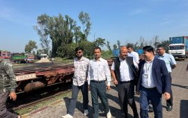 रेल सञ्चालन व्यवस्थित बनाउन वीरगञ्ज बन्दरगाह अनुगमन
