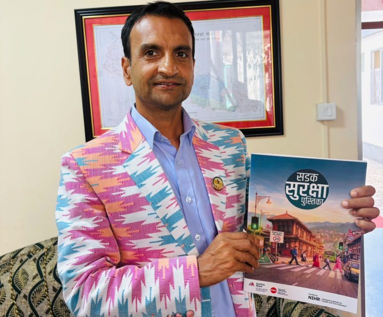 सडक सुरक्षा प्रवर्द्धनमा स्थानीय तहको भूमिका महत्त्वपूर्ण : सभापति गजुरेल