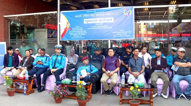 काठमाडौंको नयाँ बसपार्कमा यात्रु सहायता कक्ष स्थापना