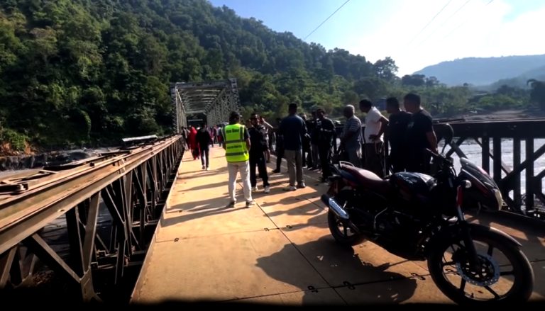 आरुघाटस्थित बूढीगण्डकीमा सञ्चालनमा आयो बेलीब्रिज