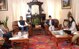 परराष्ट्र सचिव राई र भारतीय विदेश मन्त्रालयका अतिरिक्त सचिवबीच भेटवार्ता