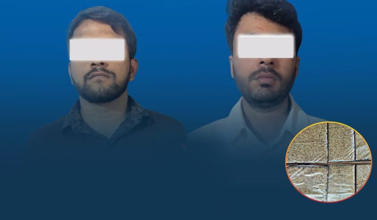 अमेरिकाबाट कुरियरमार्फत आएको गाँजासहित २ जना पक्राउ
