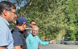 बूढीगण्डकी बाढी भोटेकोशी महाविपत्तिकै मिनि संस्करण : बाबुराम भट्टराई