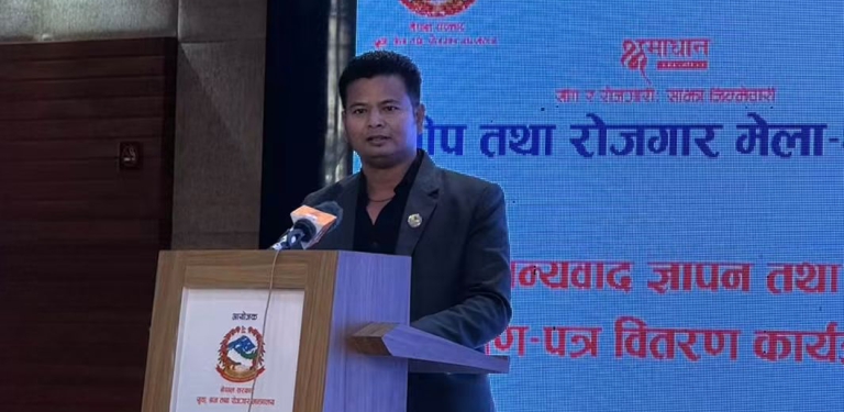 युवालाई मेहनत गर भनेर पुग्दैन, सरकारले वातावरण बनाइदिनुपर्छ : सभापति चौधरी