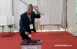 नयाँ नेतृत्व चुन्नका लागि कांग्रेसमा मतदान (तस्वीरहरू)