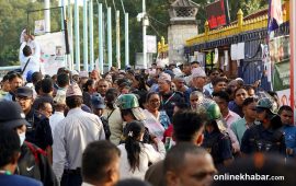 कांग्रेस महाधिवेशन : साढे ५ बजेसम्म ५६३३ मत खस्यो