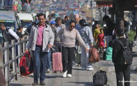 दशैं मनाउन घर फर्किनेको लर्को (तस्वीरहरू)