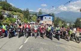 खोटाङमा दशैंमा ६४२ जनालाई नि:शुल्क बाइक सेवा, तिहारमा पनि सेवा
