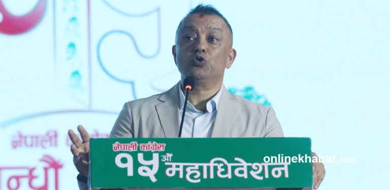 पार्टीमा सभापतिको जति हक हुन्छ, भुइँमा बस्ने कार्यकर्ताको पनि त्यति नै हुन्छ : गगन थापा