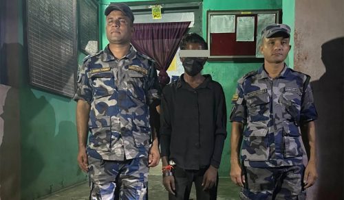 सिरहामा गाँजासहित युवक पक्राउ