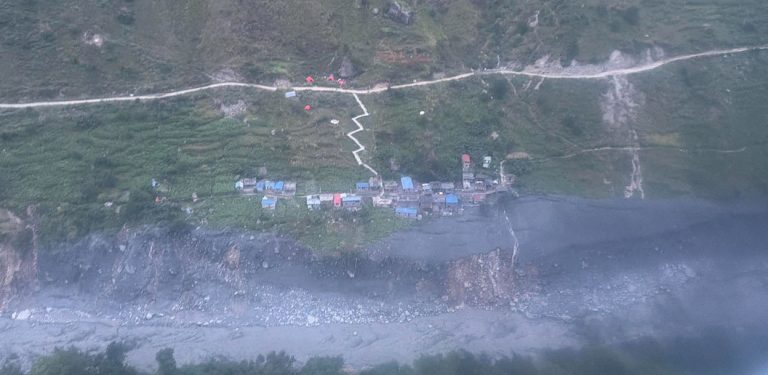 बूढीगण्डकी बाढीः उत्तरी गोरखाको पाँचहजार घर विद्युत् विहीन