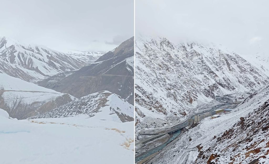 हुम्लामा हिमपात, हिल्सा नाका बन्द