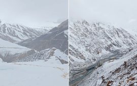 हुम्लामा हिमपात, हिल्सा नाका बन्द
