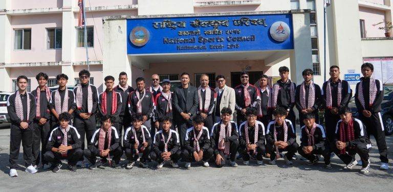 आईएसएफ फुटबल वर्ल्डकपमा सहभागी हुन नेपाली टोली चीन जाने