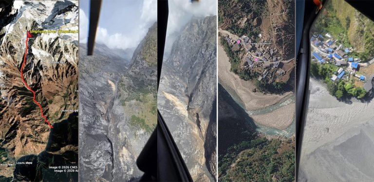 बाढीको निशान पछ्याउँदै चुमचेतसम्म