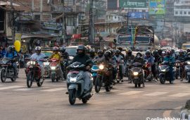 काठमाडौं उपत्यकाका सडकमा बढ्न थाल्यो सवारी चाप