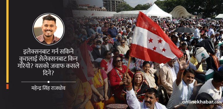 यसरी खोसियो कांग्रेसभित्र चुनाव लड्न पाउने मेरो लोकतान्त्रिक अधिकार
