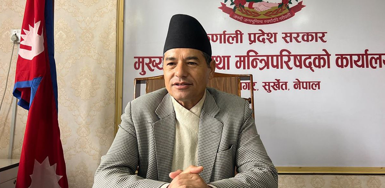 कर्णालीका मुख्यमन्त्री शाहीको सम्पत्ति : १०-१० तोला सुनचाँदी, ९३ रोपनी जग्गा