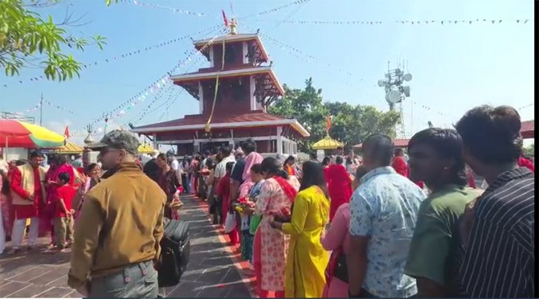 मौलाकालिका मन्दिरमा दर्शनार्थीको घुइँचो