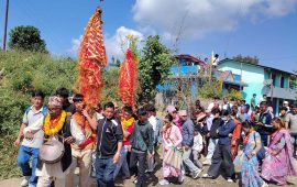 लिम्बुवानको इतिहास बोकेका निशान, पूर्वको दशैंमा मौलो काट्ने परम्परा