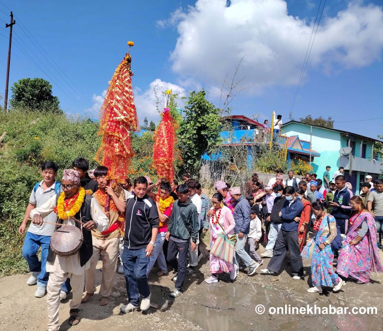लिम्बुवानको इतिहास बोकेका निशान, पूर्वको दशैंमा मौलो काट्ने परम्परा