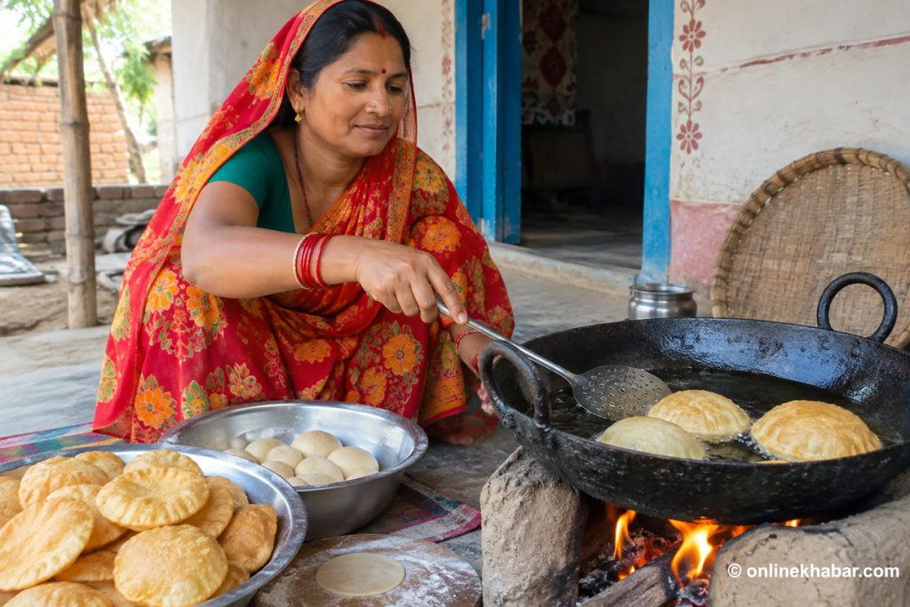 मिथिलाको विशेष पकवान पुरी