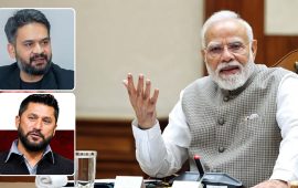 मोदीले मनाउँदै सार्वजनिक जीवनको २५ औं वर्षगाँठ, बालेन र रविले दिए शुभकामना