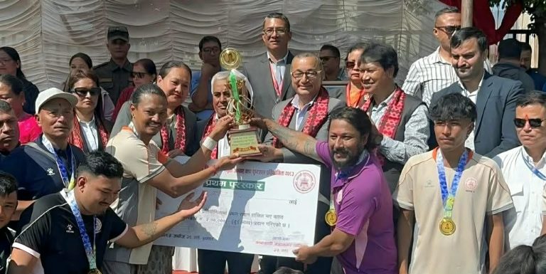 १६ नम्बर वडाले जित्यो प्रयागराज सिंह सुवाल स्मृति कप