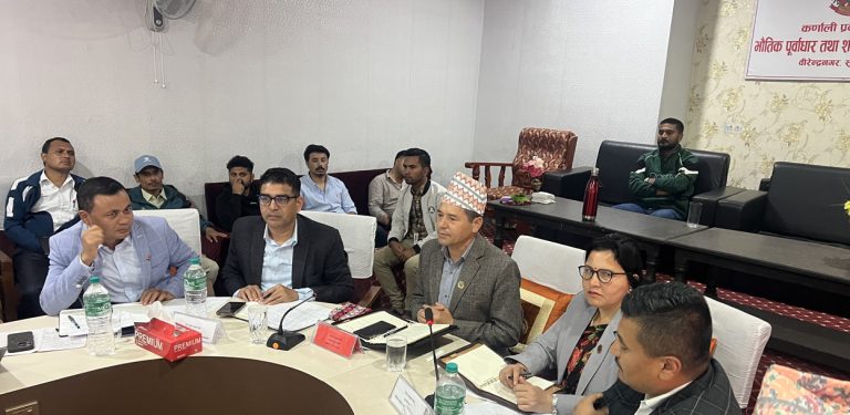अलपत्र आयोजनामा काम गर्ने आधार देखिए मात्रै म्याद थप हुन्छ : मुख्यमन्त्री शाही 