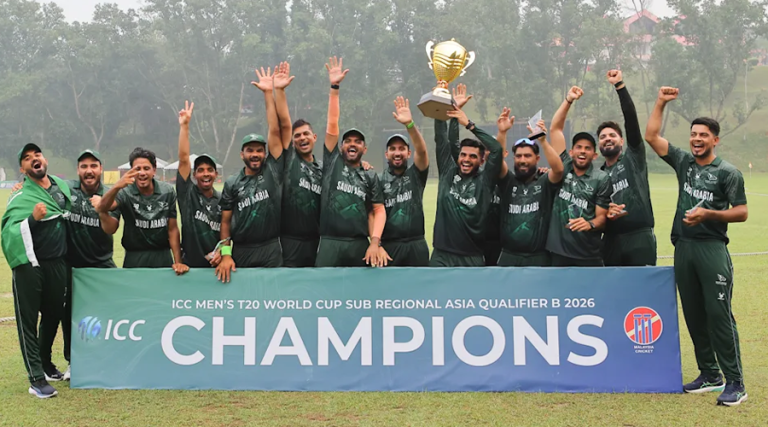 कुवेत र साउदी अरेबिया बने टी-२० विश्वकप एसिया सब–रिजनल छनोटका च्याम्पियन