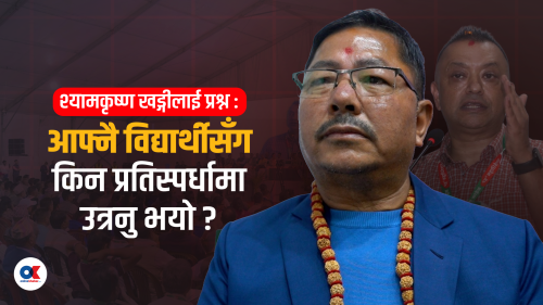 ‘मलाई कसैले उठाएको होइन, आन्तरिक लोकतन्त्र मजबुत बनाउन खोजेको हुँ’