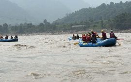 बाढीपछि त्रिशूलीमा फेरि सुरु भयो र्‍याफ्टिङ