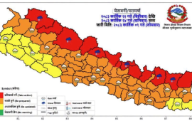 बंगालको खाडीमा ‘अर्नब’ चक्रवात, नेपालमा पनि वर्षा र हिमपातको सम्भावना